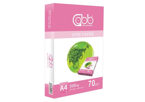 Giấy A4 BB 70/90 vỏ hồng