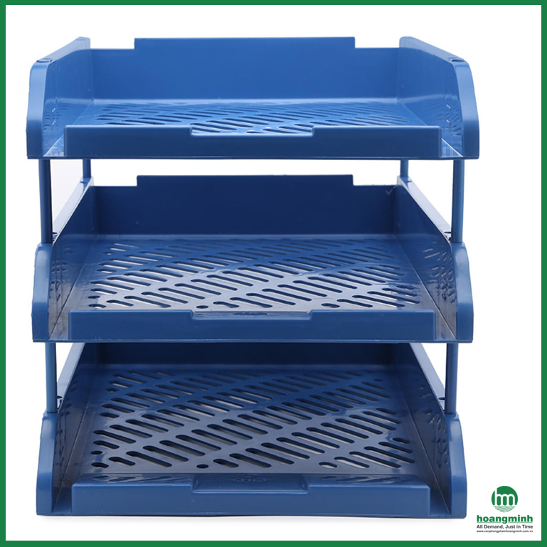 Khay đựng tài liệu 3 tầng HR dẻo (Ảnh 1531)
