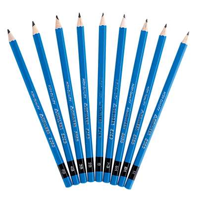 Bút chì siêu mềm Colleen 2b-6b