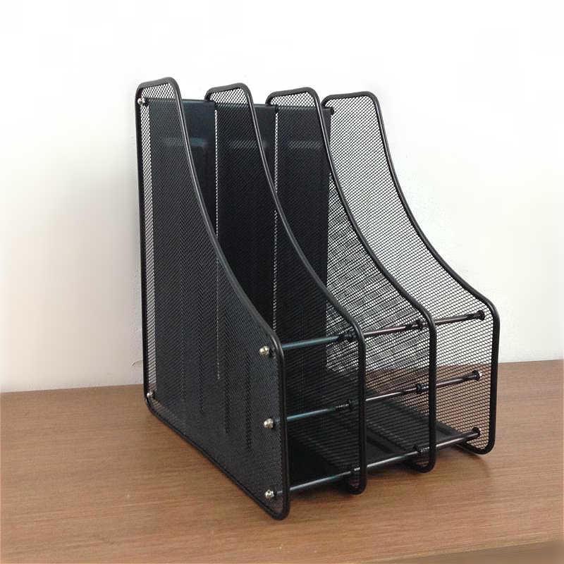 Giá đựng tài liệu 3 ngăn kim loại