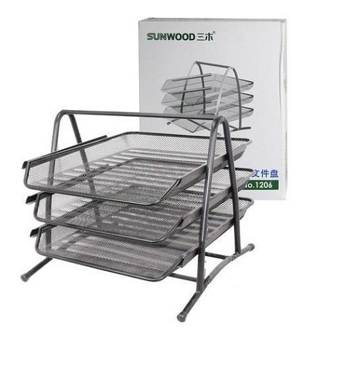 Khay 3 tầng sắt Sunwood 1206