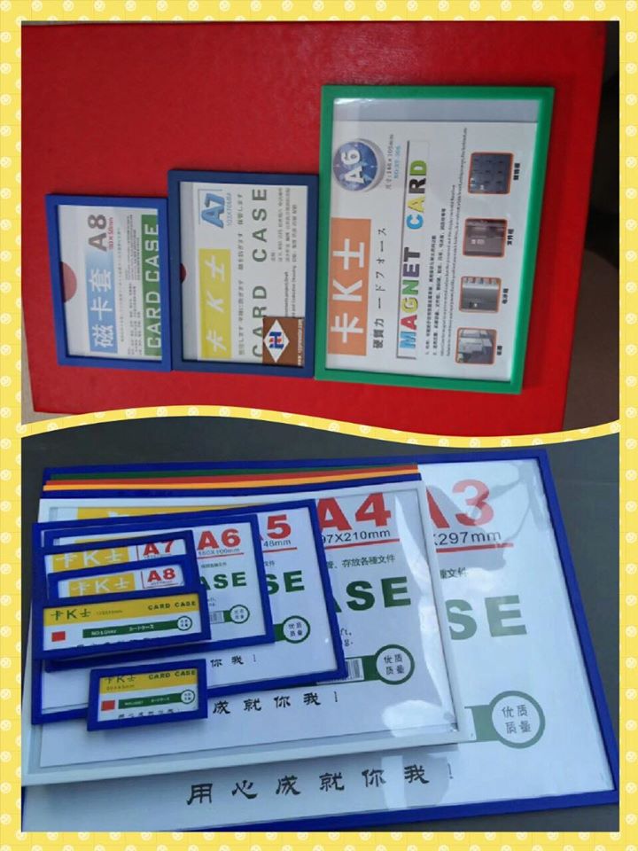 Card case A4 ngang, dọc nam châm (Ảnh 1873)