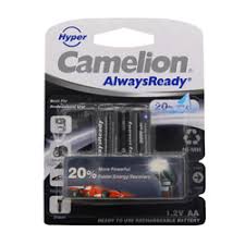 Pin tiểu sạc Camelion AA K2000-20% more powerfull