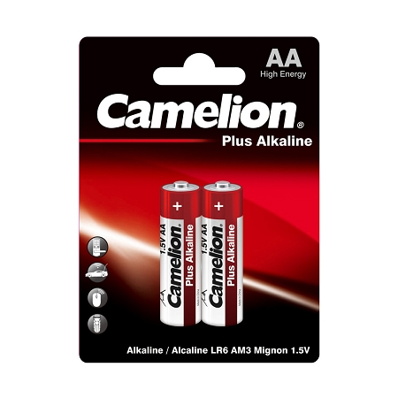 Pin tiểu Camelion AA Plus Alkaline, vỉ đỏ