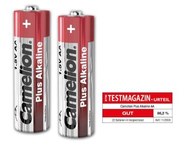 Pin tiểu Camelion AA Plus Alkaline, vỉ đỏ (Ảnh 1959)