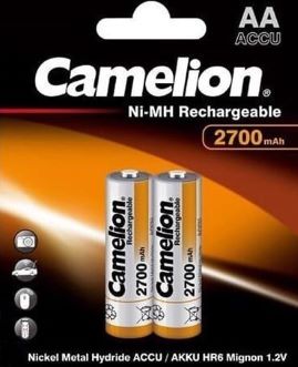 Pin sạc Camelion AA2700mAh BP2 (Ảnh 1963)