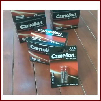 Pin đũa camelion AAA Plus alkaline (Ảnh 1989)