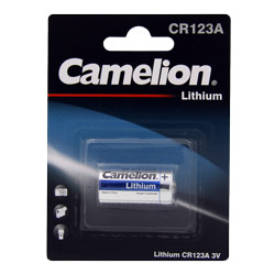 Pin Camelion Lithium CR123A, 3v