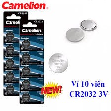 Pin Camelion CR2032 lithium 3v (Ảnh 2051)
