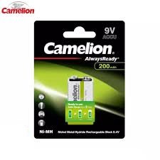 Pin vuông sạc Camelion 9v200mAh (Ảnh 2171)