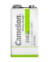 Pin vuông sạc Camelion 9v200mAh (Ảnh 2173)