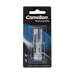 Pin Sạc Camelion 18650, 2200mAh, 3,7v