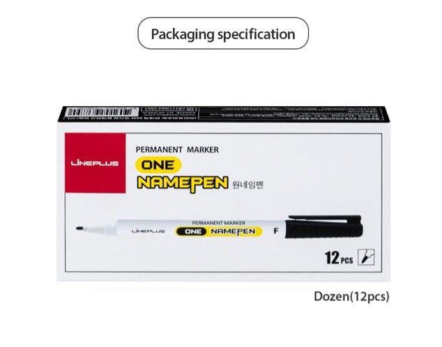 Bút lông dầu phòng sạch NamepenF Lineplus Hàn Quốc (Ảnh 2235)